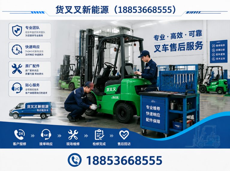 临沂电动叉车展示图